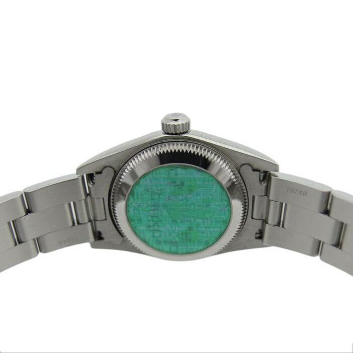 ROLEX ロレックス/オイスターパーペチュアル/ブラック文字盤/レディース/自動巻き/76080//Y192245/Aランク/04