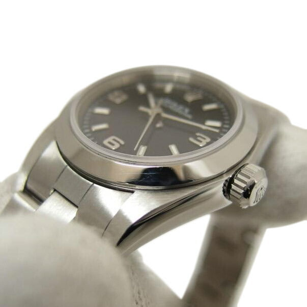 ROLEX ロレックス/オイスターパーペチュアル/ブラック文字盤/レディース/自動巻き/76080//Y192245/Aランク/04
