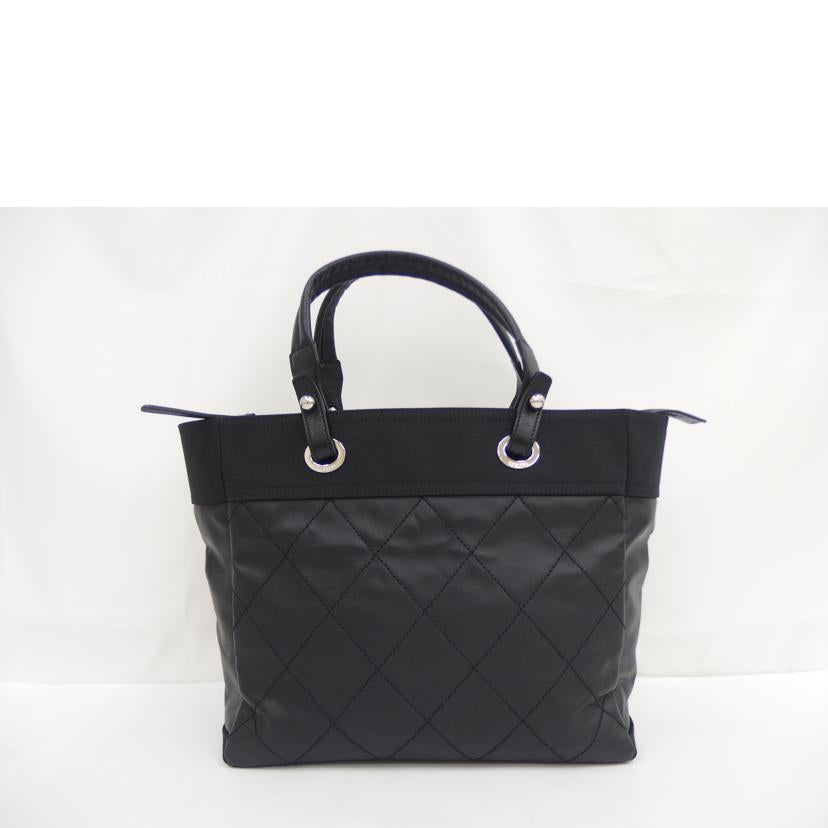 CHANEL シャネル/パリビアリッツトートMM 黒//13589519/Aランク/82