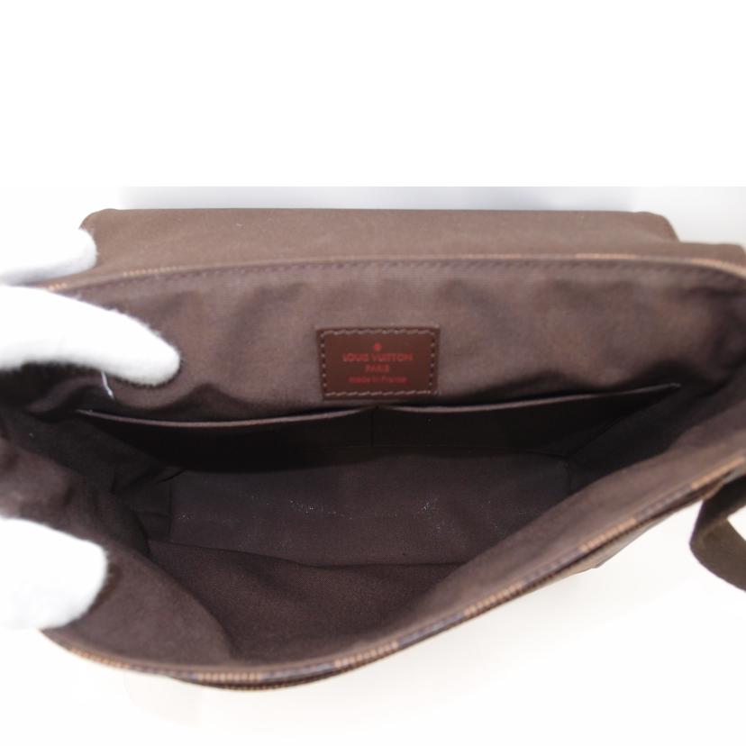 LV ルイ・ヴィトン ショルダーバッグ メッセンジャー 斜め掛け 肩掛け メンズ レディース 市松模様 ブラウン/ディストリクトPM/ダミエ・エベヌ/N41213//FL4123/SAランク/69