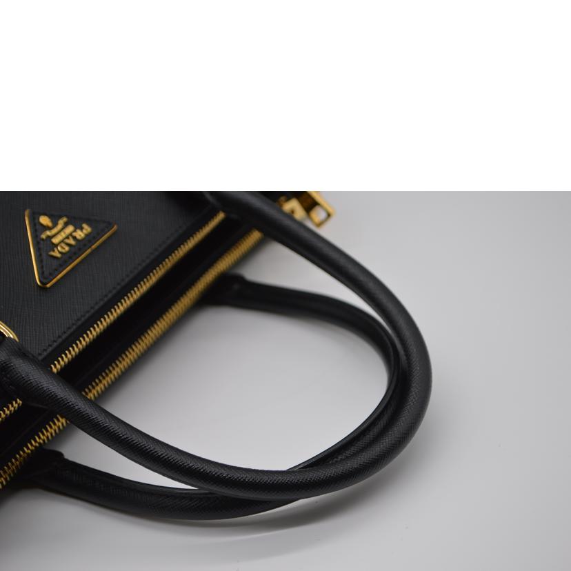 PRADA プラダ/ガレリアサフィアーノルクス2wayレザーハンド/ネロ/BN1801//103/Aランク/89