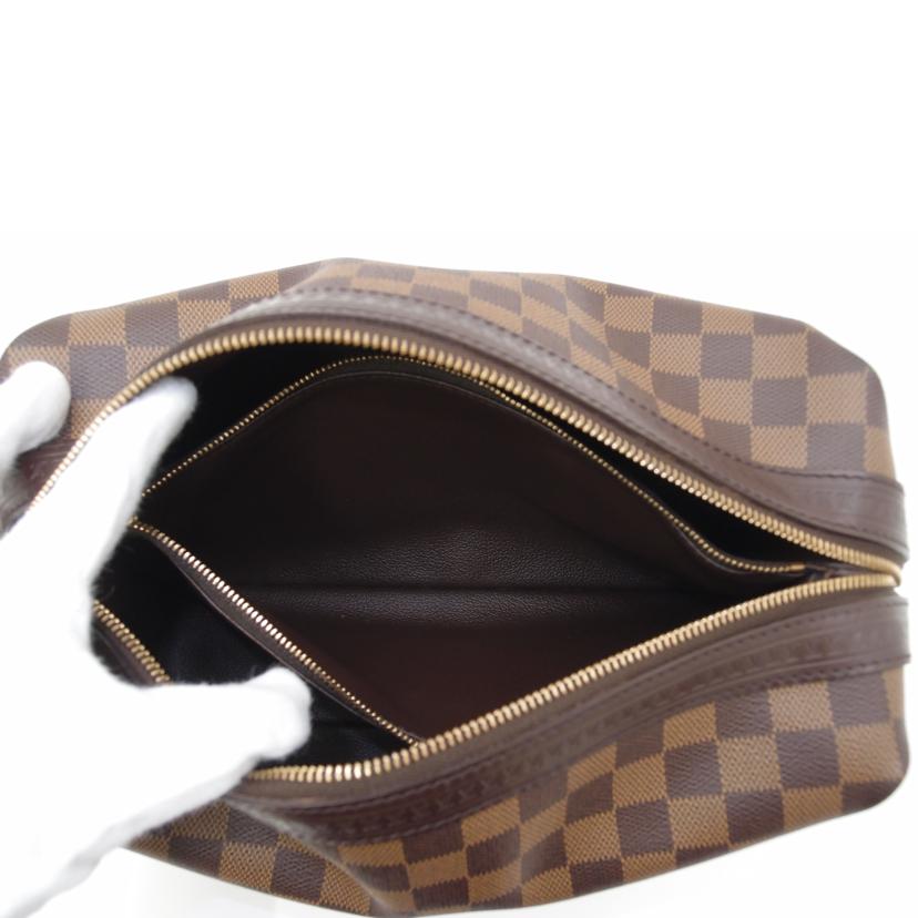 LV ルイ・ヴィトン トラベルポーチ 化粧ポーチ コスメ レディース/ヴァスラブ・ウォッシュ/ダミエ・エベヌ/N41538//CE0075/ABランク/69