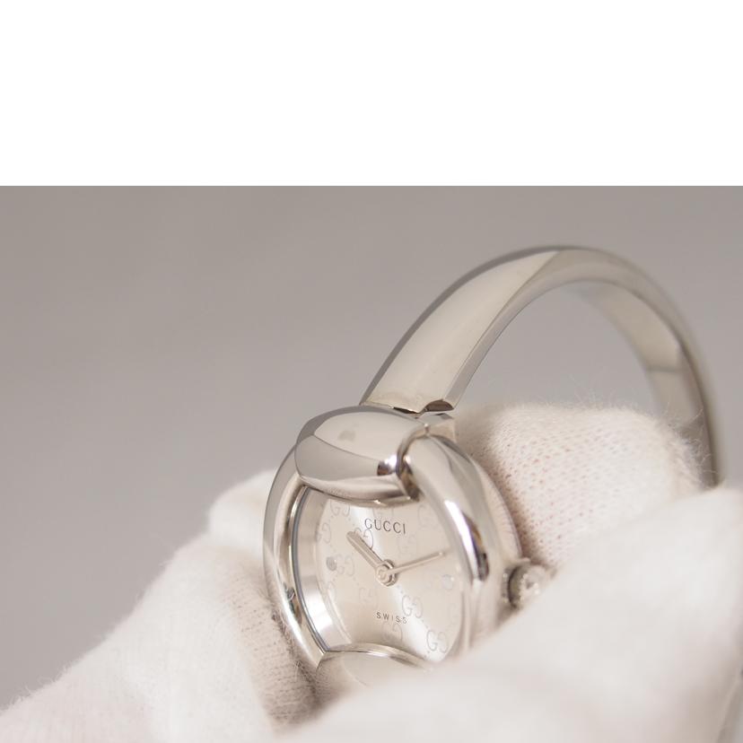 GUCCI グッチ/バングルウォッチ/SS/クォーツ/YA014512//18193704/ABランク/76