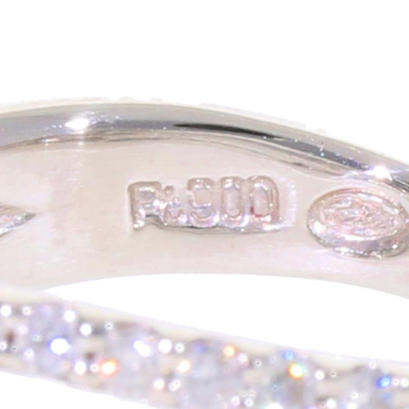 Pt900/Ptダイヤリング0.416/0.44/#11/6.7//0.416/0.44/Aランク/75