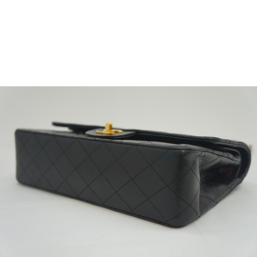 CHANEL シャネル/マトラッセ25Wフラップチェーンショルダー/ラムスキン/黒/A01112//0710476/ABランク/09