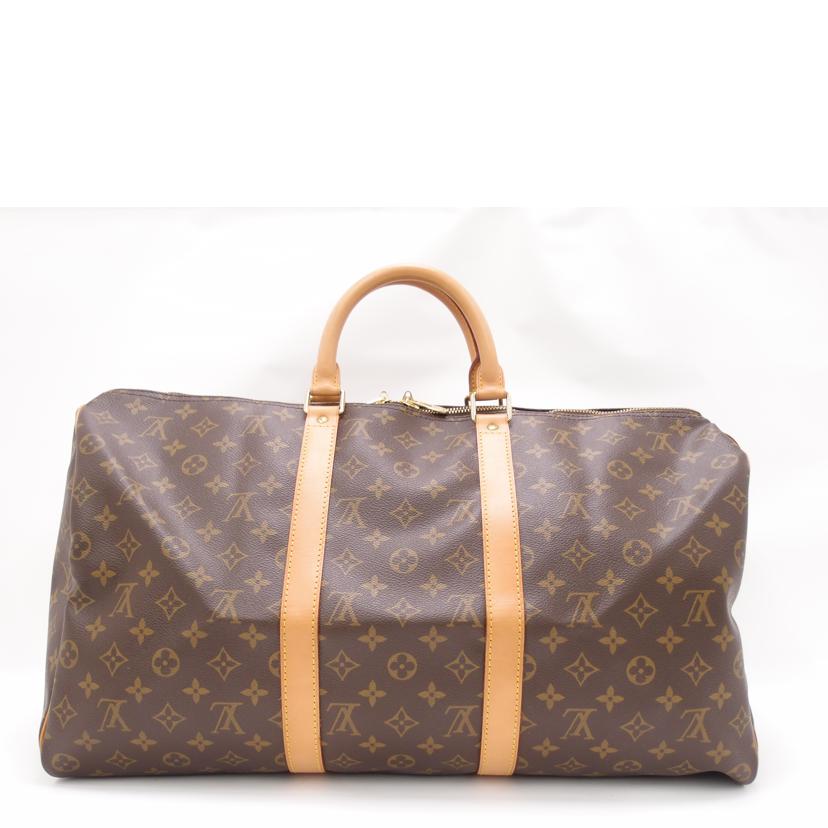 LOUIS VUITTON ルイ・ヴィトン ボストンバッグ トラベルバッグ 旅行カバン ブラウン/キーポル50/モノグラム/M41426//SP0935/Aランク/69