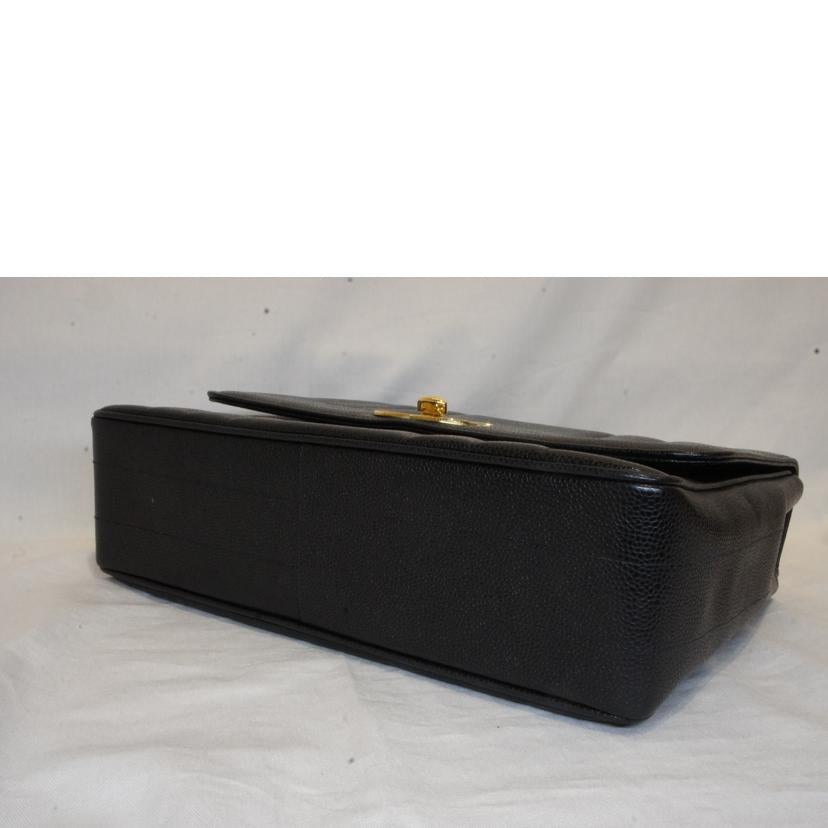 CHANEL シャネル/マドモアゼルデカココマークキャビアスキンハンド/ //読取不*/Aランク/92