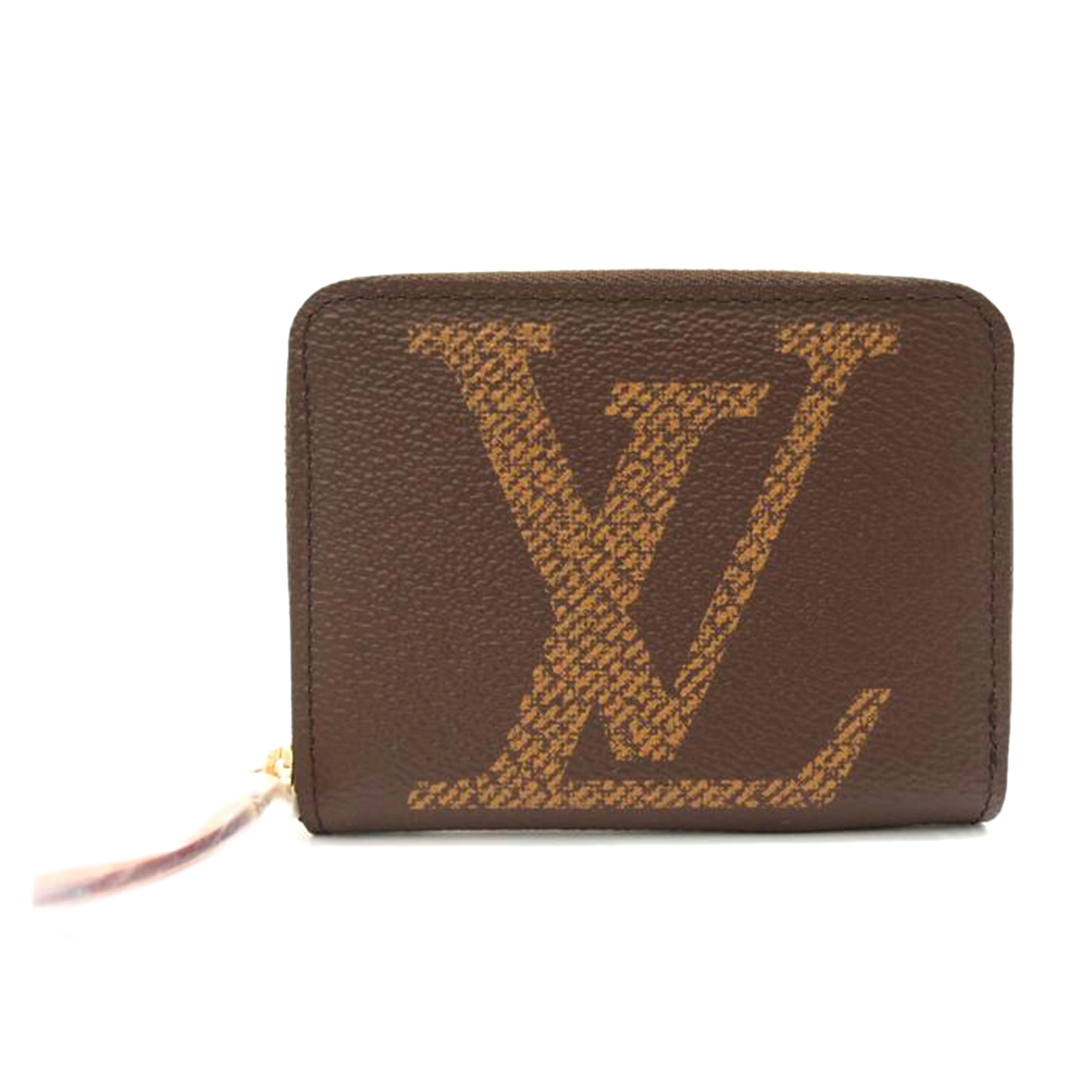 LOUIS VUITTON ルイ・ヴィトン コインケース 小銭入レ ブラウン メンズ レディース/ジッピー・コインパース/モノグラム・ジャイアント/M67690//SN1129/SAランク/69