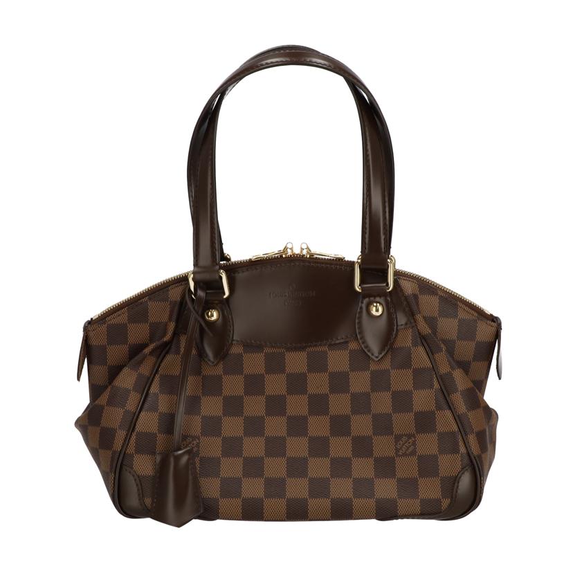LOUIS VUITTON ルイヴィトン ルイ・ヴィトン ビトン ダミエ・エベヌ 市松模様 ブラウン 茶 ショルダーバッグ ハンドバッグ トートバッグ ブラウン メンズ レディース 定番 人気 LV 斜め掛け 肩がけ/ヴェローナPM/ダミエ/エベヌ /N41117//DU2***/ABランク/37