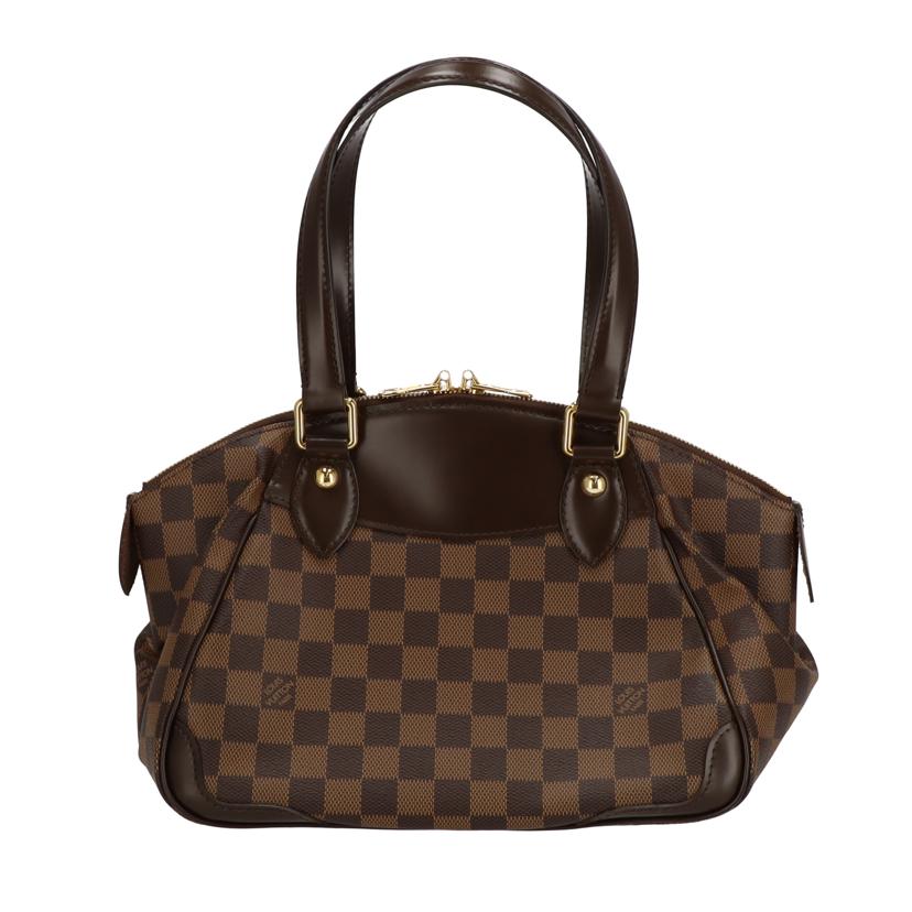 LOUIS VUITTON ルイヴィトン ルイ・ヴィトン ビトン ダミエ・エベヌ 市松模様 ブラウン 茶 ショルダーバッグ ハンドバッグ トートバッグ ブラウン メンズ レディース 定番 人気 LV 斜め掛け 肩がけ/ヴェローナPM/ダミエ/エベヌ /N41117//DU2***/ABランク/37