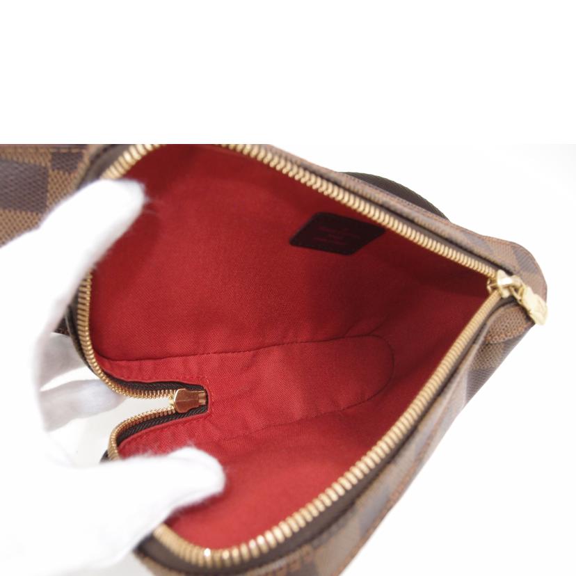 LV ルイ・ヴィトン ボディバッグ ウエストバッグ 中期モデル 斜め掛け メンズ 市松模様 ブラウン/ジェロニモス/ダミエ・エベヌ/N51994//CA0065/SAランク/69