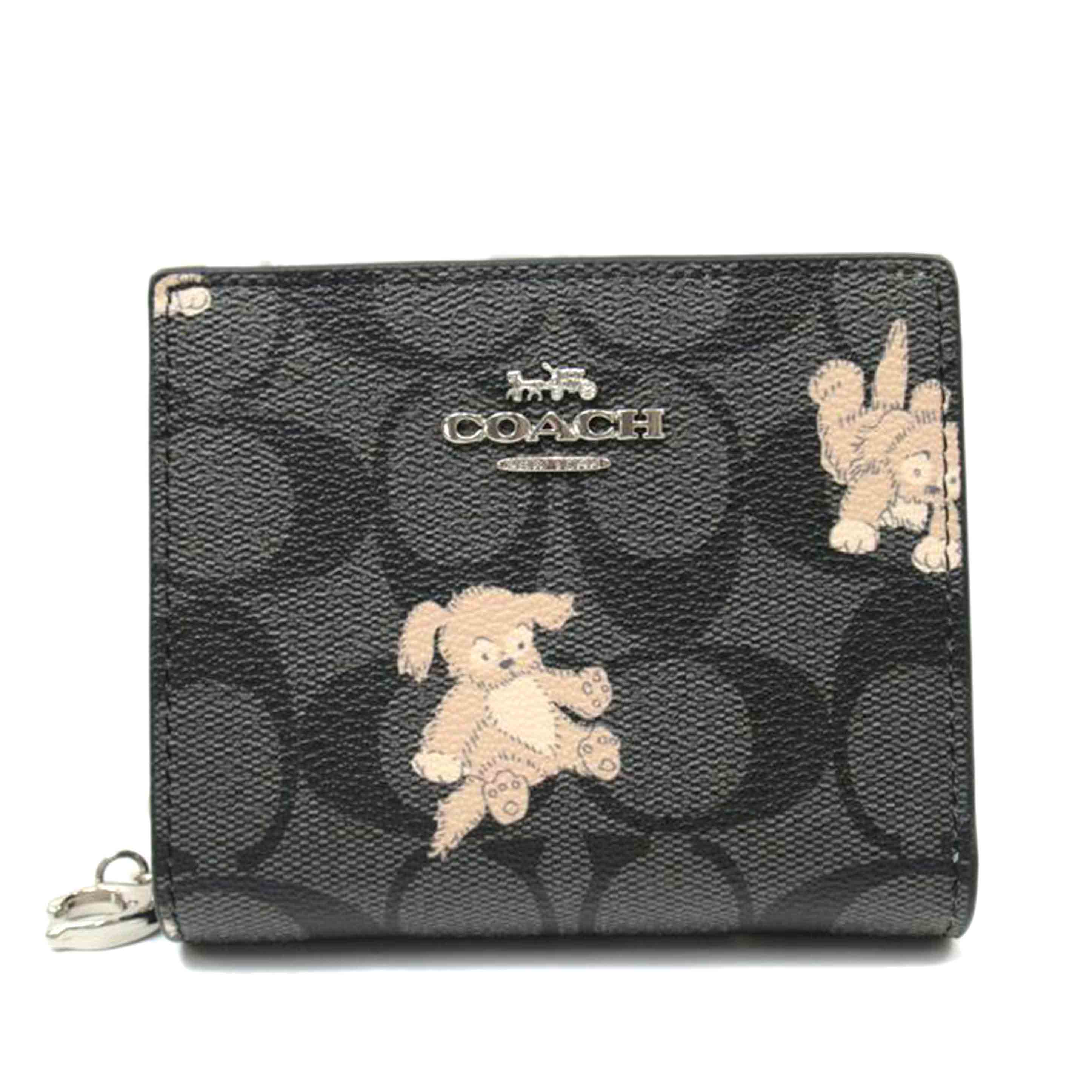 COACH/二つ折り財布/シグネチャー/CC921//158*/ABランク/63