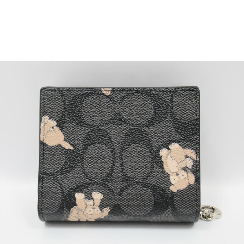 COACH/二つ折り財布/シグネチャー/CC921//158*/ABランク/63