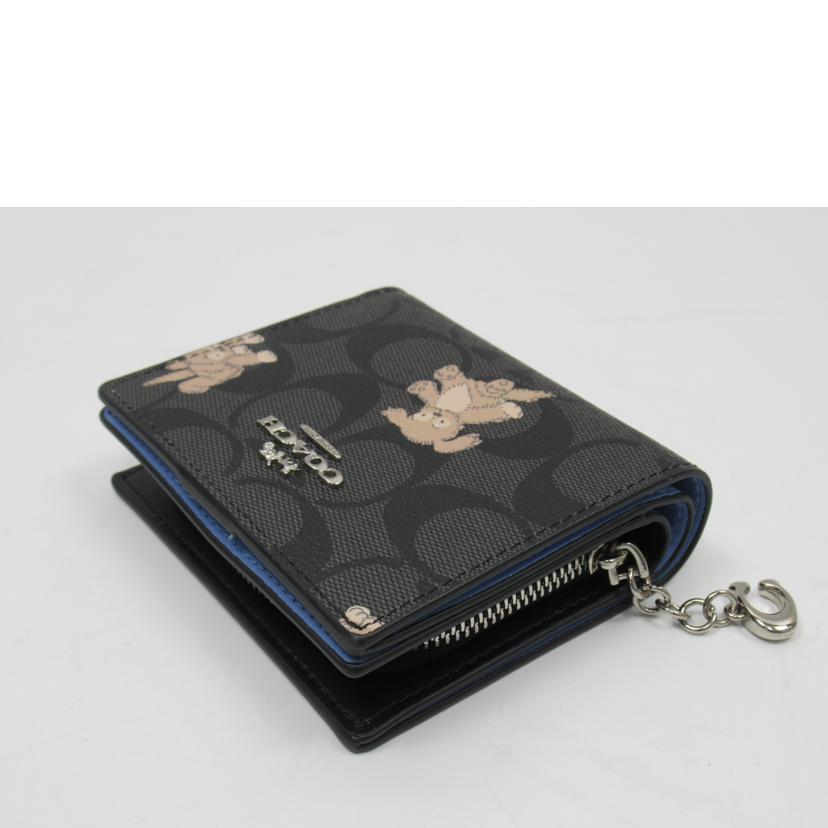 COACH/二つ折り財布/シグネチャー/CC921//158*/ABランク/63