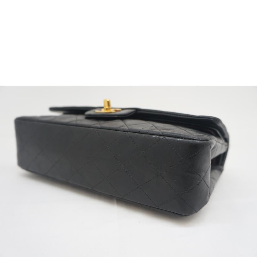 CHANEL シャネル/マトラッセWフラップチェーン/ラムスキン/黒/A01112//4179925/Bランク/09