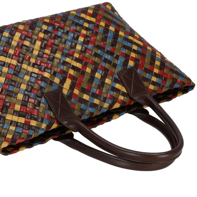 BOTTEGA ボッテガヴェネタ BOTTEGAVENETA カバPM トートバッグ イントレチャート レザー マルチカラー レディース/イントレ カバPM/マルチカラー/141498//ABランク/37