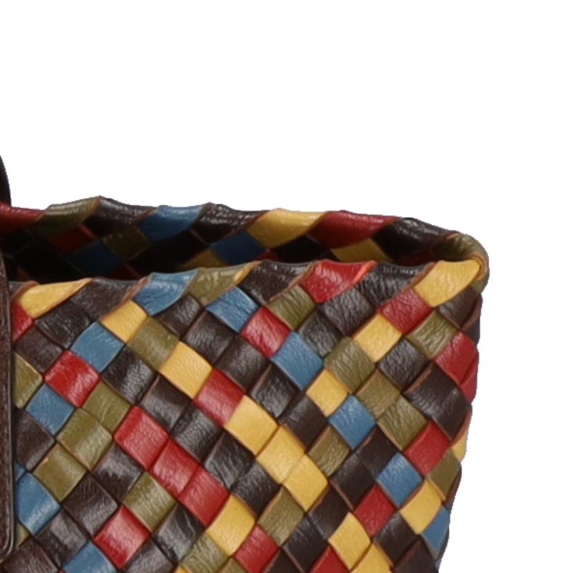 BOTTEGA ボッテガヴェネタ BOTTEGAVENETA カバPM トートバッグ イントレチャート レザー マルチカラー レディース/イントレ カバPM/マルチカラー/141498//ABランク/37