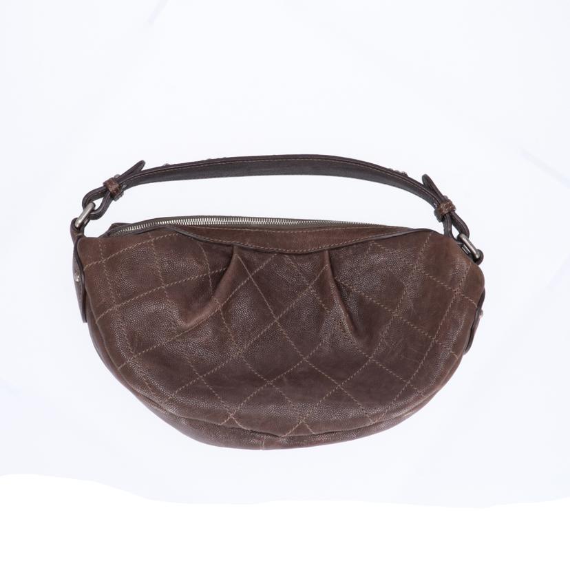 CHANEL シャネル/ワイルドステッチキャビアスキンショルダー//109*****/Bランク/75