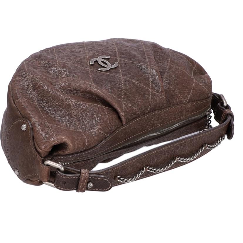 CHANEL シャネル/ワイルドステッチキャビアスキンショルダー//109*****/Bランク/75