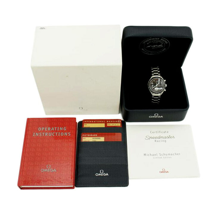 OMEGA オメガ/スピードマスターレーシング ミハエル・シューマッハー リミテッドエディション/3529.50.00//002******/ABランク/09