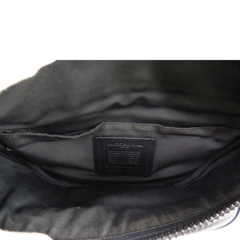 COACH コーチ/レザ-ウエストバッグ/F75776//B19**/Bランク/64