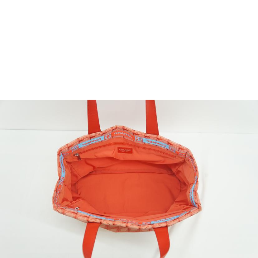 CHANEL シャネル/ニュートラベルライントートMM/赤/A15991//7537118/Aランク/09