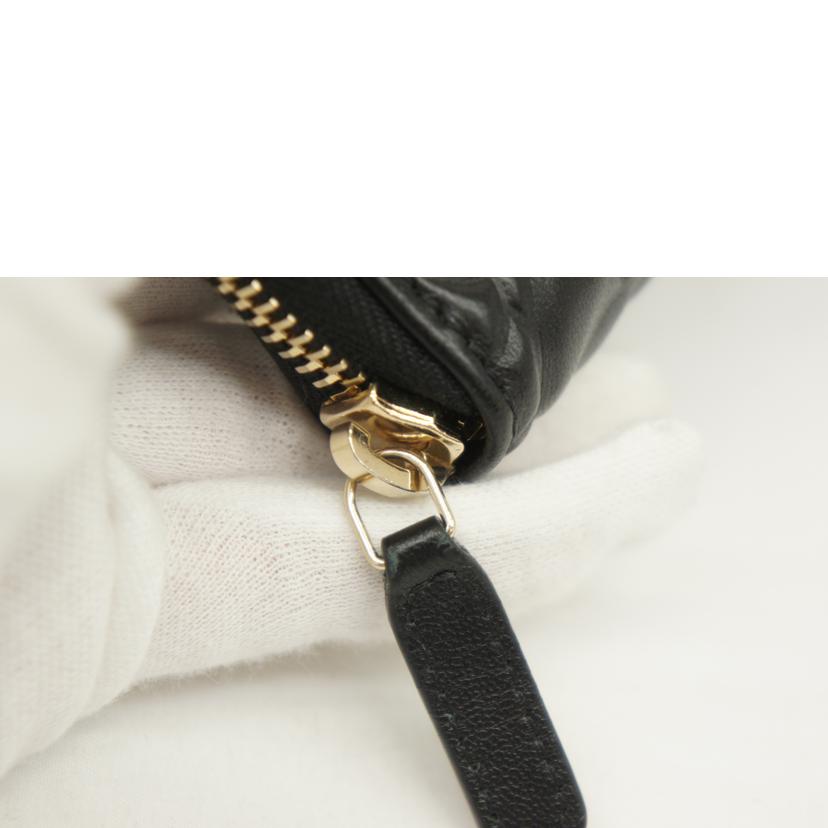 CHANEL シャネル/カメリアエンボスジッパー財布/A82281//31437521/Aランク/05