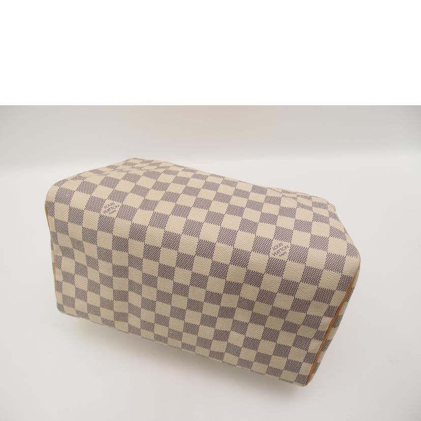 LV ルイ・ヴィトン ハンドバッグ ミニボストン レディース ホワイト/スピーディ30 /ダミエ・アズール/N41533//SP1037/ABランク/69