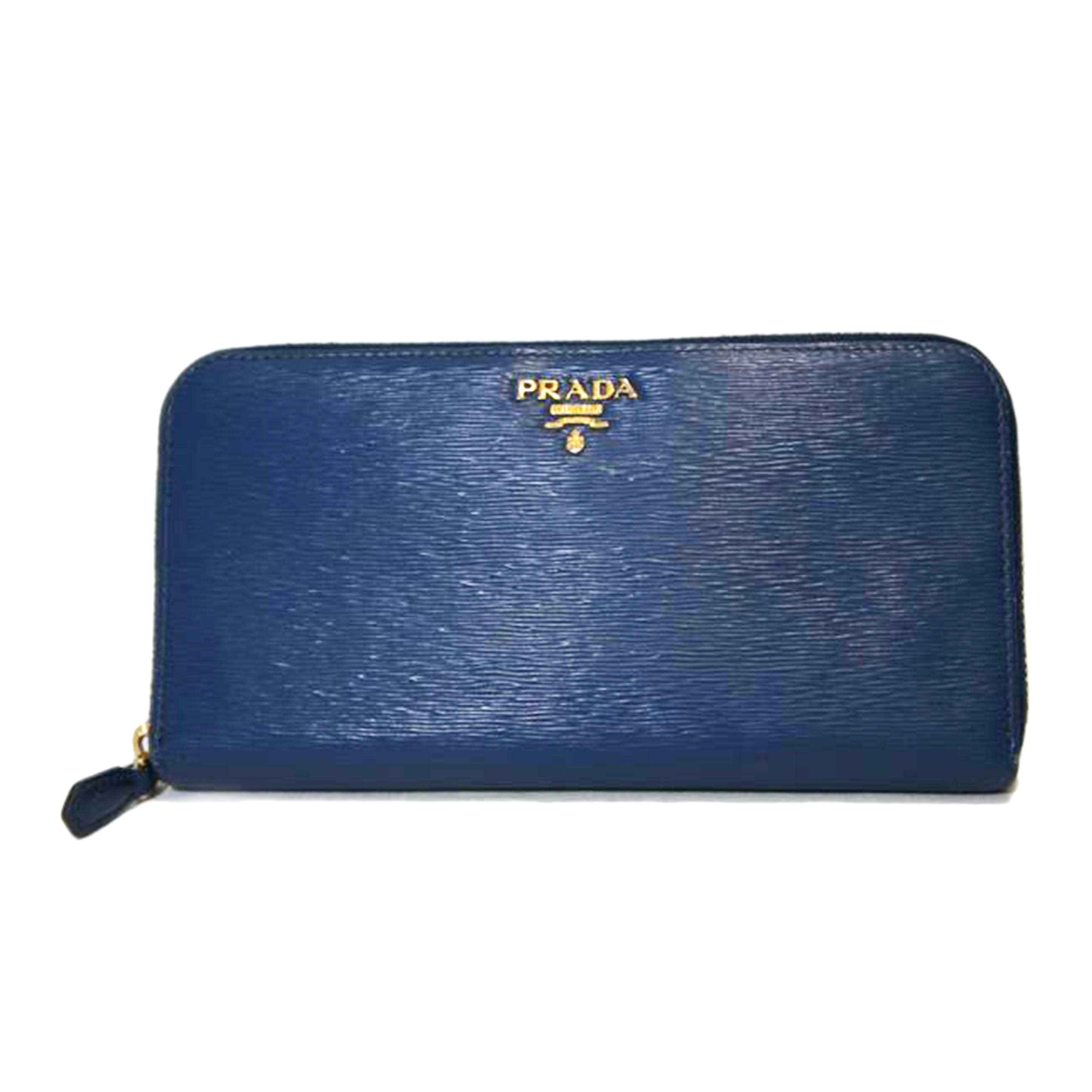 PRADA プラダ/サフィアーノラウンドファスナー長財布//204/Bランク/94