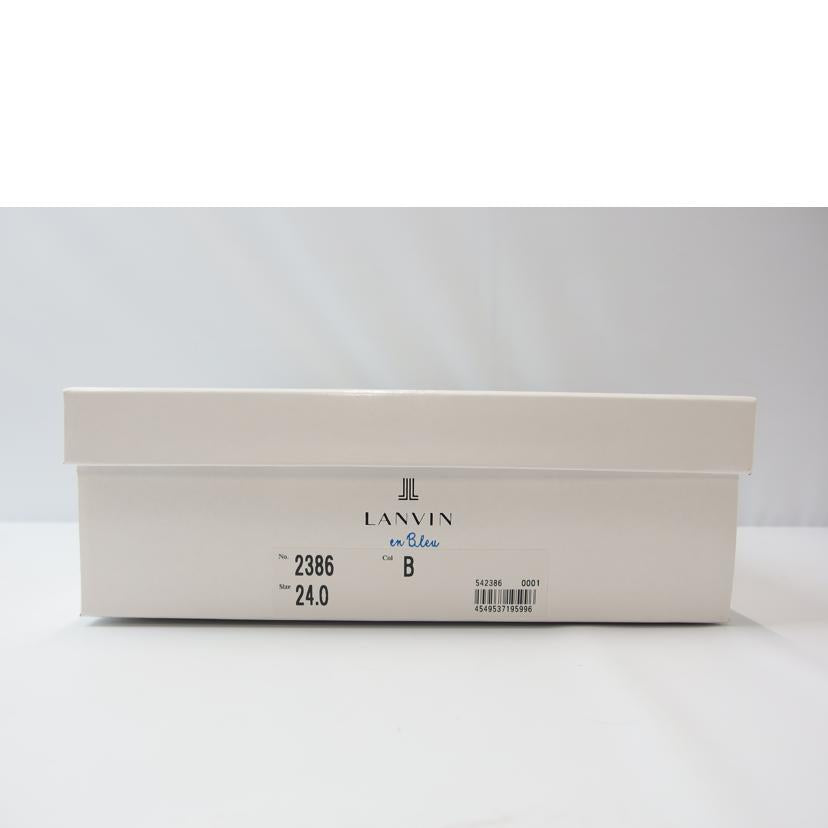 LANVIN/LANVIN ショートレザーブーツ/2386//Aランク/83