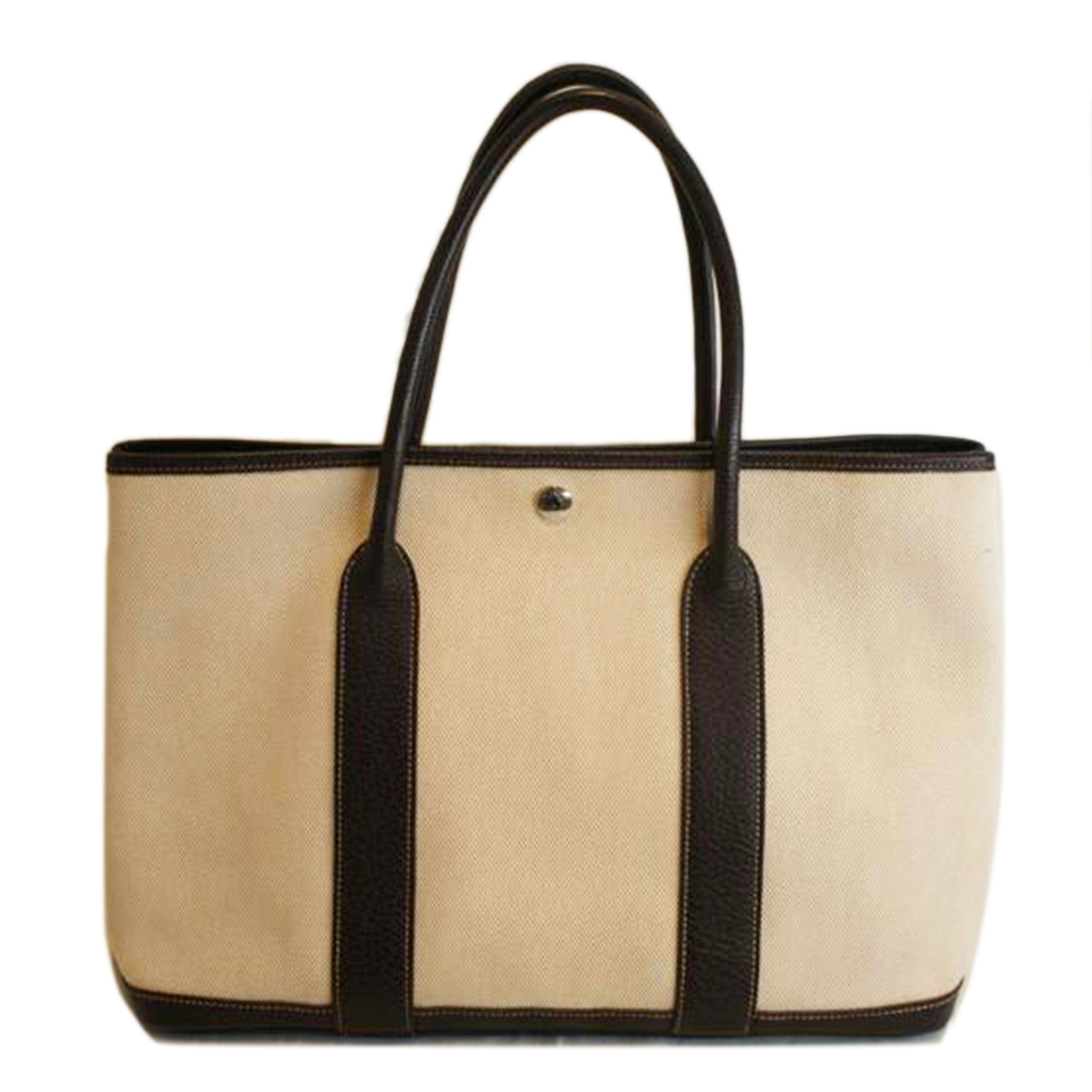 HERMES エルメス/ガーデンパーティPM/トワルアッシュ×ブッフル//V □K刻印/ABランク/92