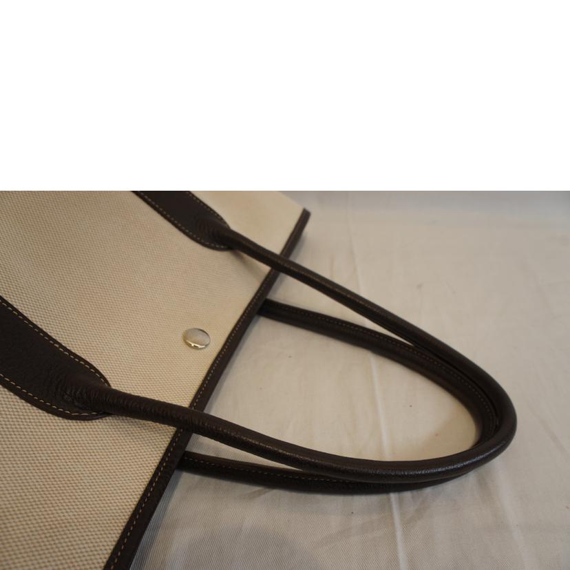 HERMES エルメス/ガーデンパーティPM/トワルアッシュ×ブッフル//V □K刻印/ABランク/92