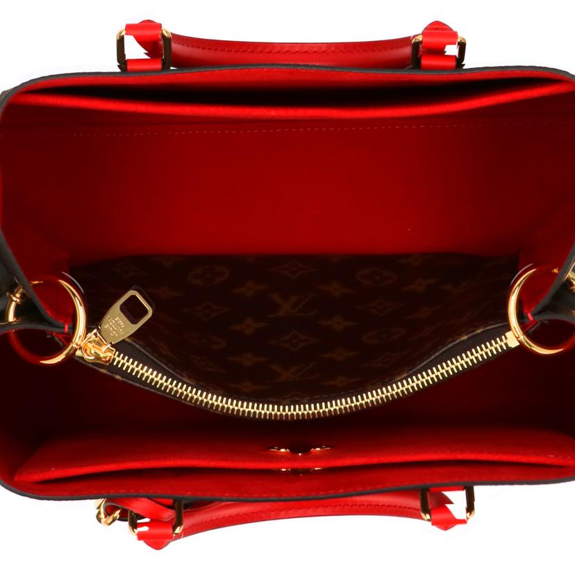 LV ルイヴィトン/フラワートート/モノグラム/コクリコ/M43553 //AH5200/Aランク/75