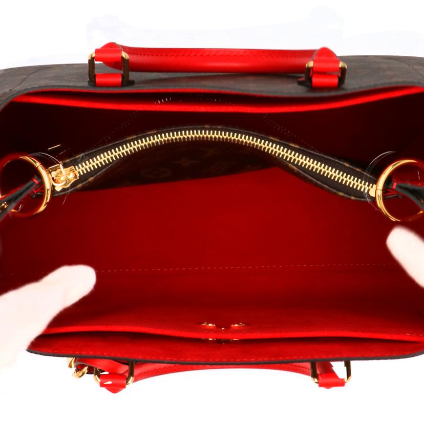 LV ルイヴィトン/フラワートート/モノグラム/コクリコ/M43553 //AH5200/Aランク/75