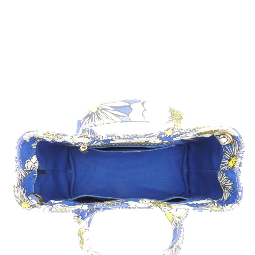 PRADA プラダ ハンドバッグ ショルダー キャンバス 花柄/カナパミニトート2way/フローラル/B2439B//100/ABランク/69