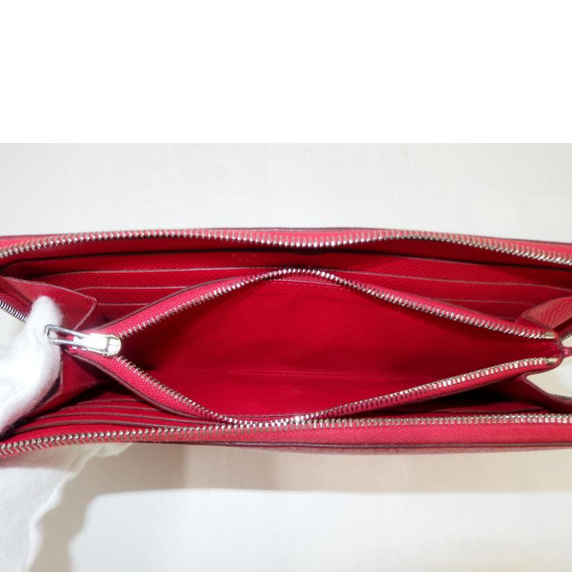 HERMES エルメス/アザップロング レザー/赤//□R 2014年製/Bランク/82