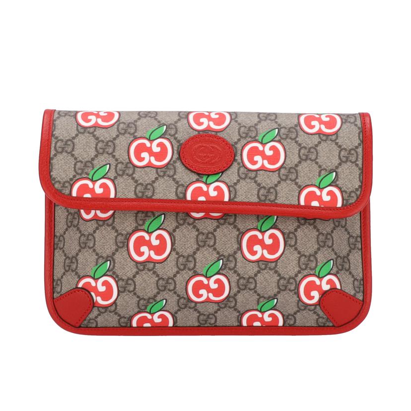 GUCCI グッチ/GGアップルプリント/ベルトバッグ/625233//467891/SAランク/75