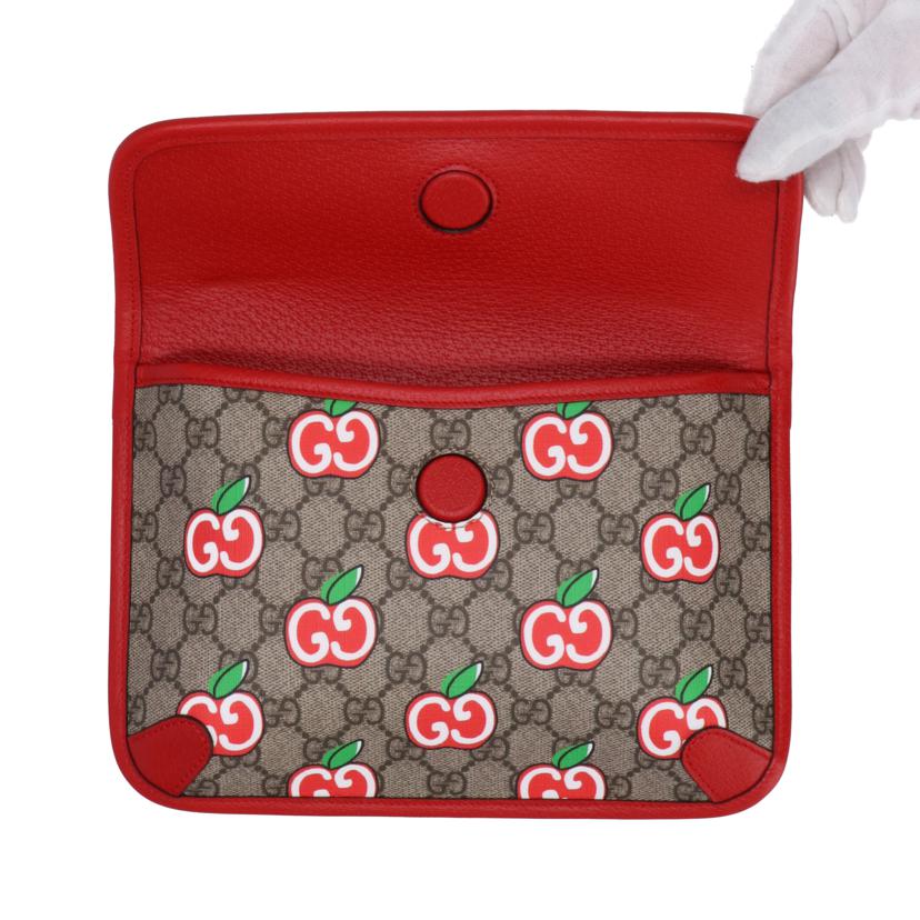 GUCCI グッチ/GGアップルプリント/ベルトバッグ/625233//467891/SAランク/75
