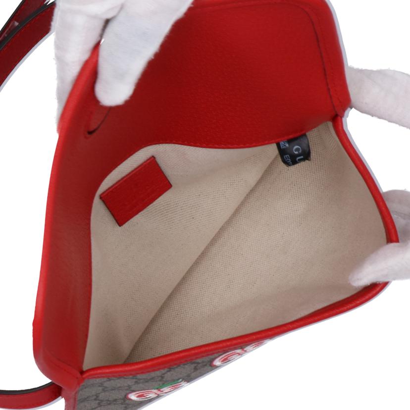 GUCCI グッチ/GGアップルプリント/ベルトバッグ/625233//467891/SAランク/75