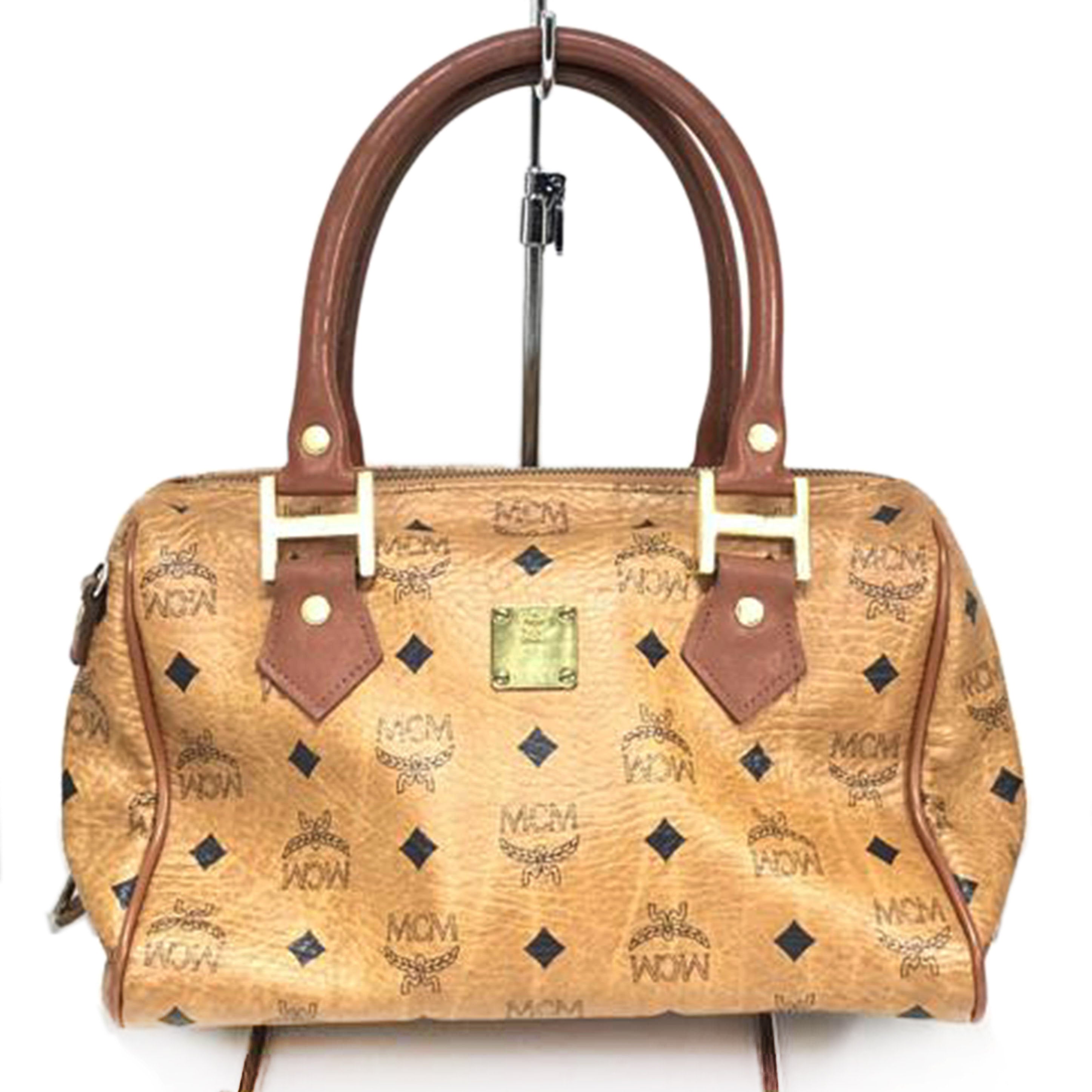 MCM エムシーエム/ミニボストンバッグ//3759P/ABランク/51
