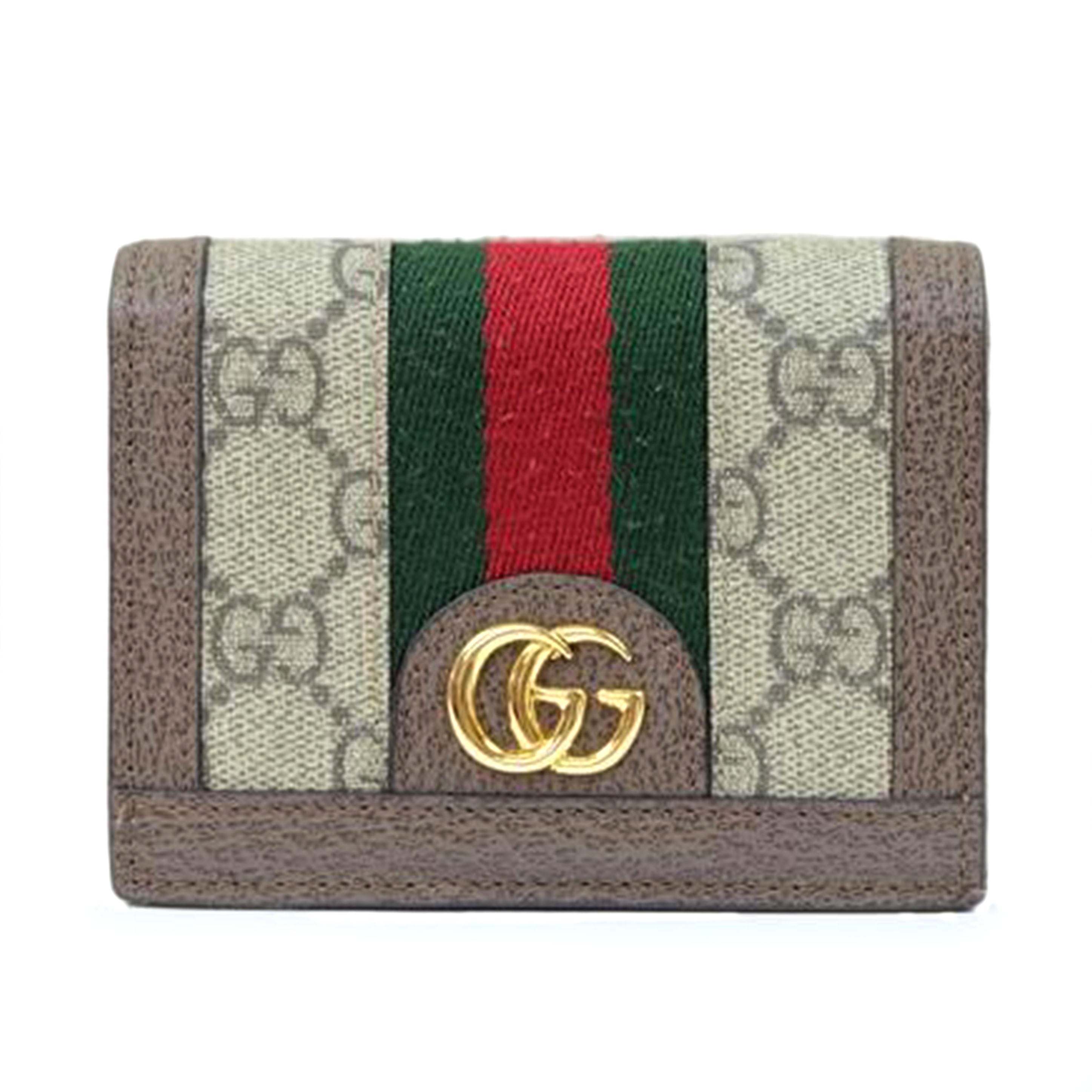 GUCCI グッチ/オフィディアGGコンパクトウォレット/523155//7266/ABランク/71