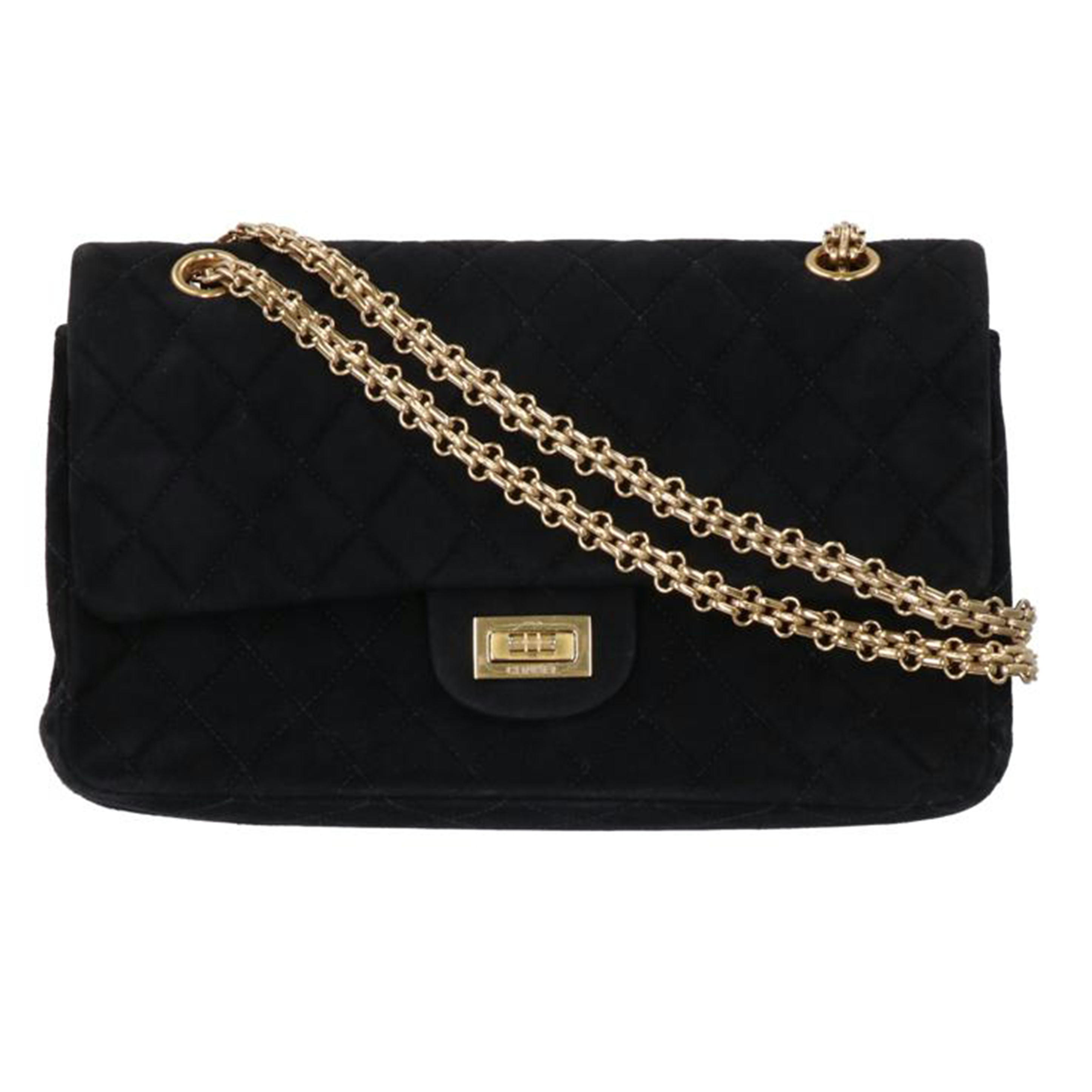 CHANEL シャネル ハンドバッグ レディース/2.55ベロアWフラップチェーンショルダー//546****/ABランク/75
