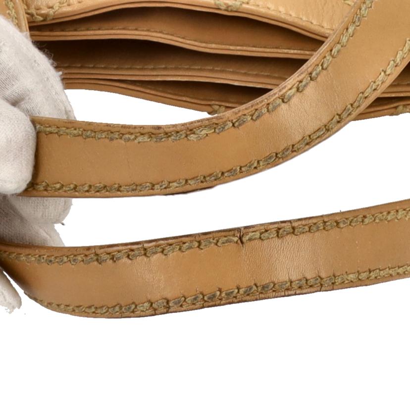 CHANEL シャネル/ワイルドステッチトート/ベージュ//9576300/Bランク/75