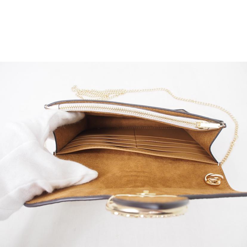 COACH コーチ/シグネチャージョージ/チェーンショルダー/ウォレット/7287//B2280/ABランク/78