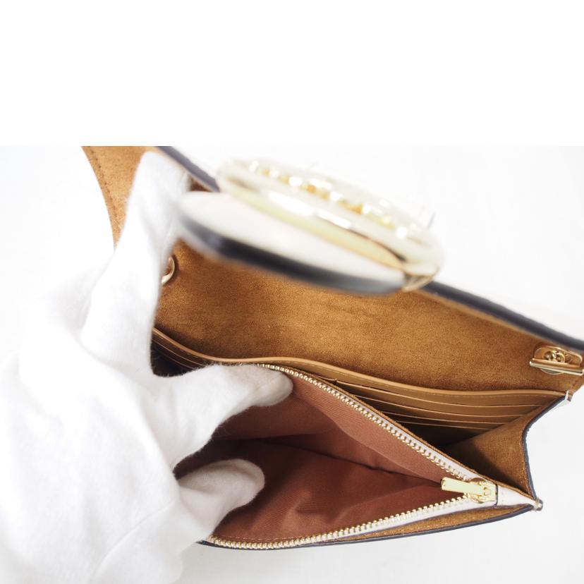 COACH コーチ/シグネチャージョージ/チェーンショルダー/ウォレット/7287//B2280/ABランク/78