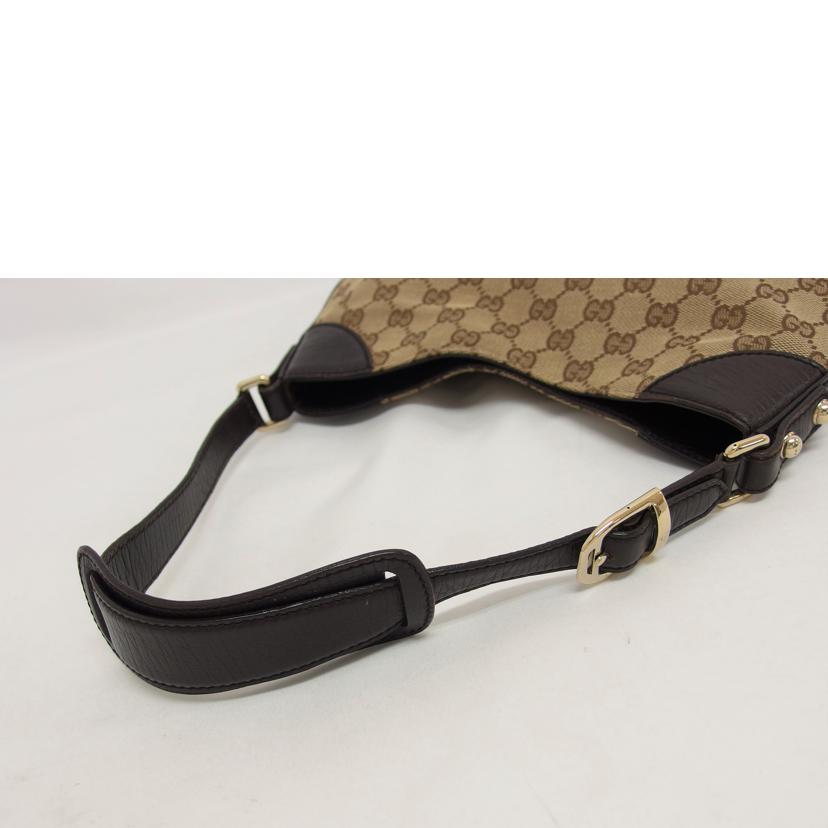 GUCCI グッチ/GGキャンバス/ホースビット/セミショルダーバッグ/137388//204046/ABランク/04