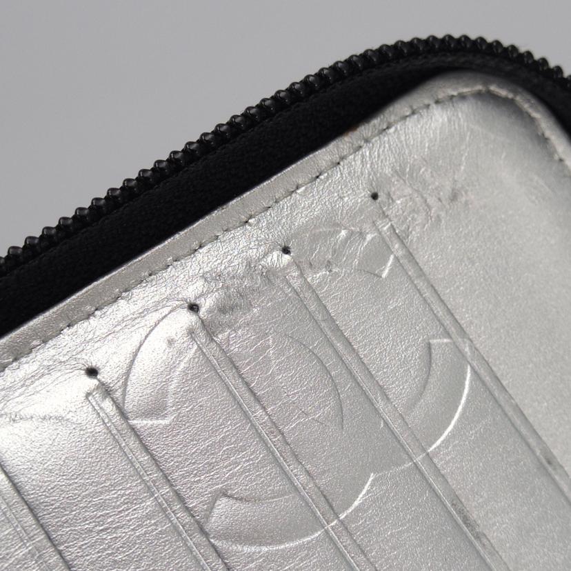 CHANEL シャネル/カンボンラインオーガナイザーラウンド長財布/ブラック//154*****/ABランク/75