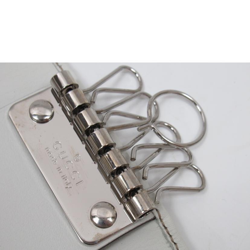 GUCCI/6連キーケース/シェリーライン/233007//496***/Aランク/63