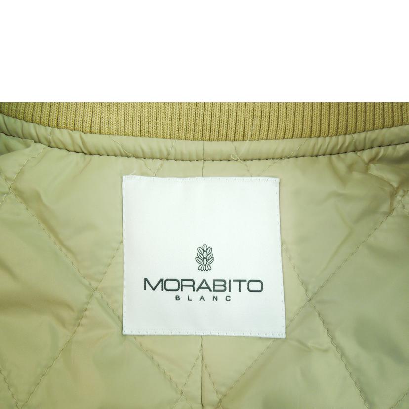 MORABITTO/MORABITTO MA-1 ナイロンジャケット フルジップ ベージュ サイズ38/2185-31402//ABランク/83
