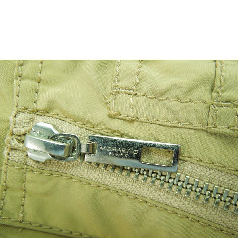 MORABITTO/MORABITTO MA-1 ナイロンジャケット フルジップ ベージュ サイズ38/2185-31402//ABランク/83